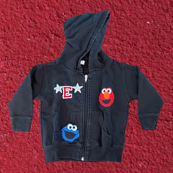 Elmo Sweatshirt Regular Fit Black Sand